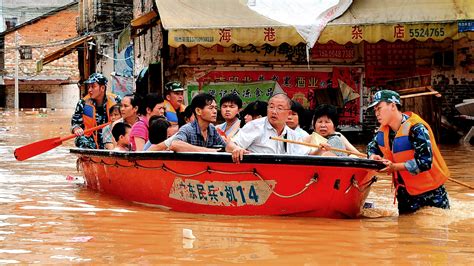 are there floods in china